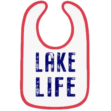 Discover Vintage Distressed Lake Life Bibs