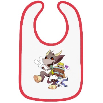 Discover Kids Love Krampus Season Bibs