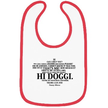 Discover Tommy Wiseau store scene transcripted Bibs