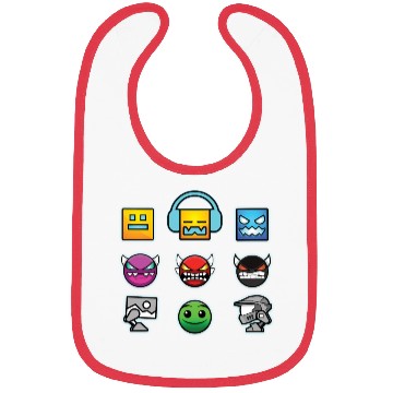 Discover geometry dash insane Bibs