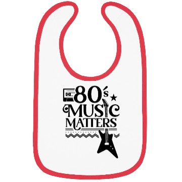 Discover 80s Music Matters Musician Bibs