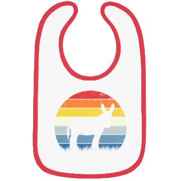 Discover Donkey Retro Bibs