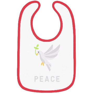 Discover Bird Bird Lover Flying Freedom Peace Bibs