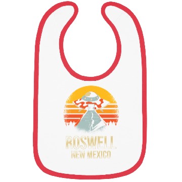 Discover Roswell New Mexico UFO Alien Bibs