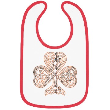 Discover Celtic Knot Trinity Shamrock Irish Heritage Irelan Bibs
