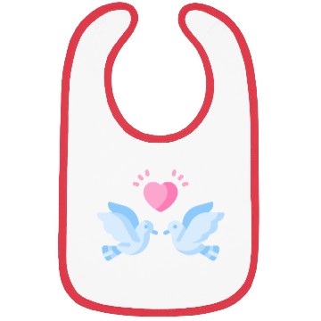 Discover Bird lover freedom peace love Bibs
