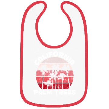 Discover California Palm Trees Malibu Bibs