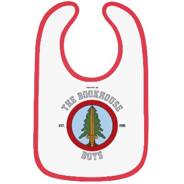 Discover Twin Peaks The Bookhouse Boys Est 1990 Logo Bibs