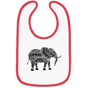 Discover Black elephant Bibs