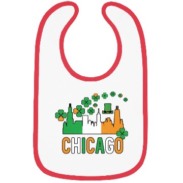 Discover Chicago Irish Pride St Patricks Day Bibs