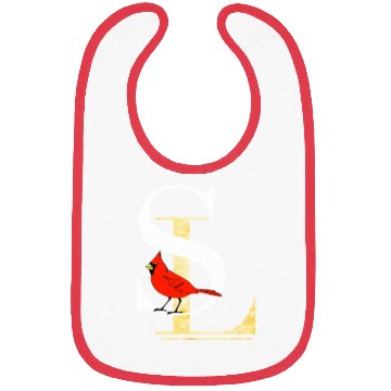 Discover Saint Louis Red Cardinal Dress Elegant Font Design Bibs