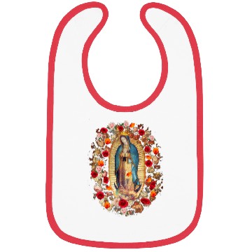 Discover Our Lady Of Guadalupe Mexico Virgin Mary Tilma Pro Bibs