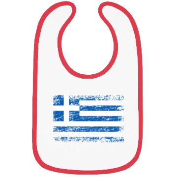 Discover Greece Greek ensign flag used look Bibs
