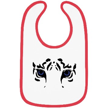 Discover tiger head Bibs