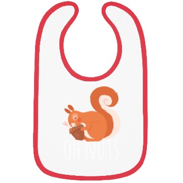 Discover Oh Nuts Squirrel Gift Squirrel Pet Animal Bibs