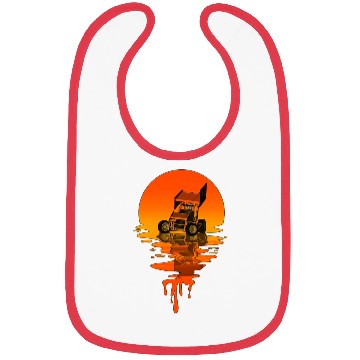 Discover Vintage Retro Style Sprint Car Racing Bibs