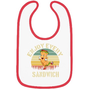 Discover Enjoy Every Sandwich Bibs