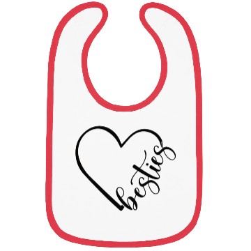 Discover Infinity best friends Besties partnershirts Bibs