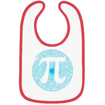 Discover 3,14 Pi Number Symbol Math Science Gifts Bibs