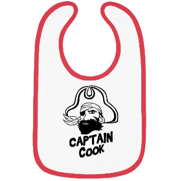 Discover Pirate Captain Cook Chef Bibs