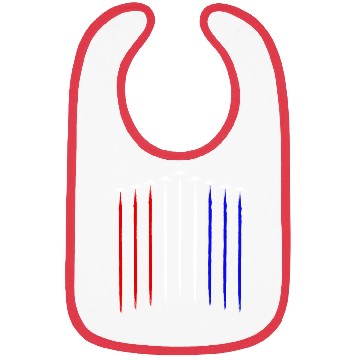 Discover B-2 Bomber Squadron Contrails American Flag B2 Bibs