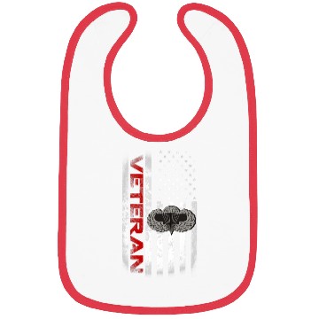 Discover Vintage Flag US Paratrooper Airborne Division Army Bibs