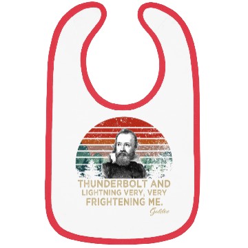 Discover Thunderbolt and lightning Galileo Astronomy Bibs