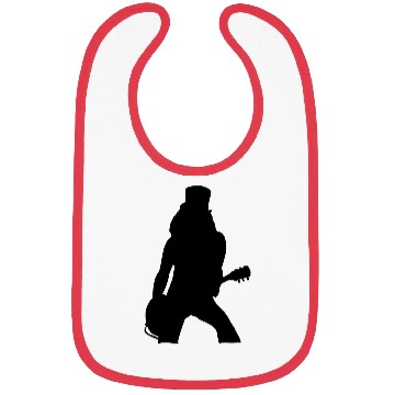 Discover Guitar player shadow, silhouette Bibs