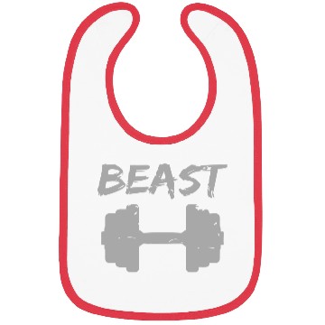 Discover Beast Gym Logo Bibs