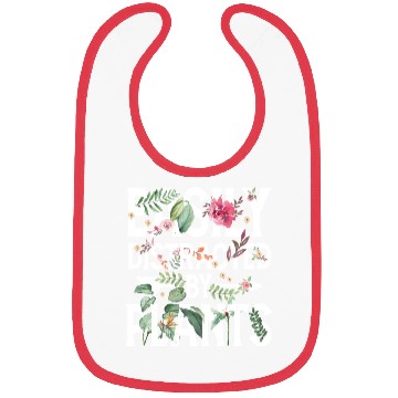 Discover Easily Distracted By Plants Bibs