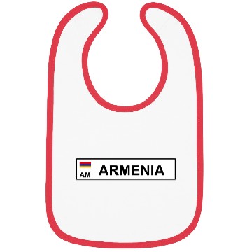 Discover Realistic Armenia License Plate Sticker Bibs