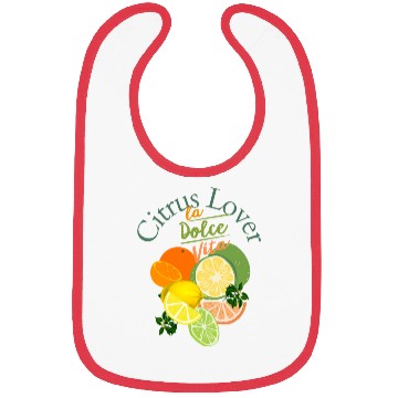Discover Citrus Lover la Dolce Vita Bibs