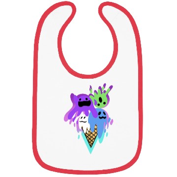 Discover Ice Scream Parodi Bibs