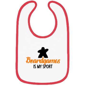 Discover boardgames is my Sport Bibs