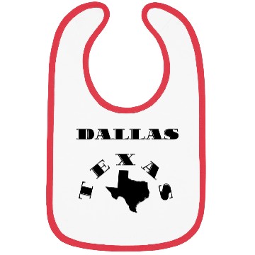 Discover DALLAS TEXAS Lone Star State Bibs