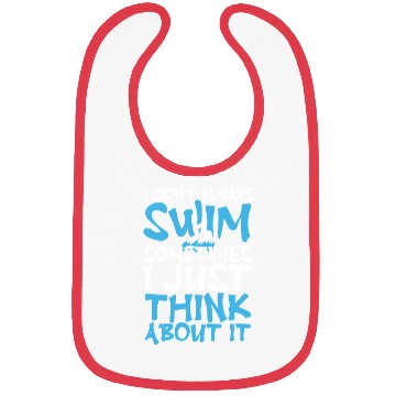 Discover Funny Swimming Swimmer Swim Bibs