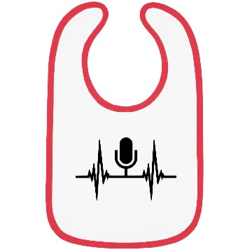 Discover Pulse heartbeat microphone Bibs