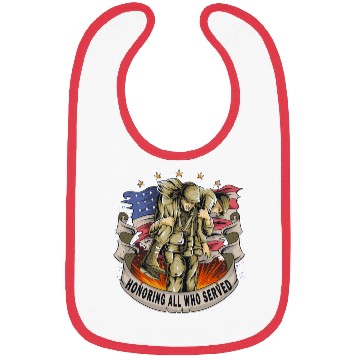 Discover US army Bibs