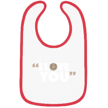 Discover "I Love You" – Matching Couple Bibs