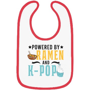 Discover Korean Pop Ramen K-POP South Korea Gift Bibs