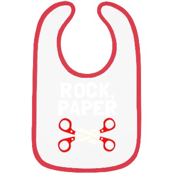Discover Rock Paper Scissors Lesbian LGBT LGBTQ Bibs