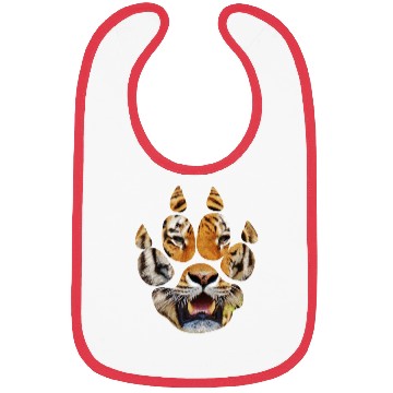 Discover Tiger paw Bibs