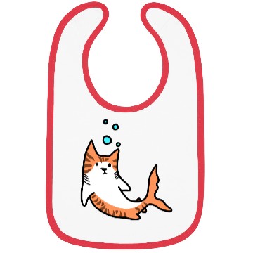 Discover Cat Fish Shark Bibs
