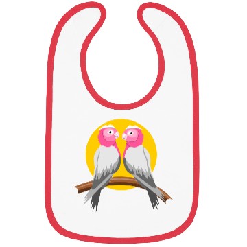 Discover Galah Australian Bird Cockatoos Bibs
