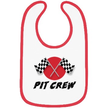 Discover Pit Crew Race Track Racing Car Driver Bibs