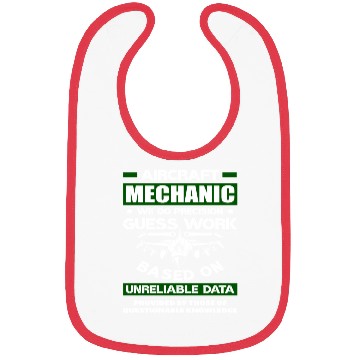 Discover Proud Aircraft Mechanic Gift Bibs