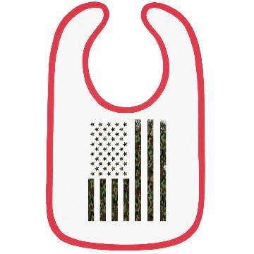 Discover Army Flag Bibs