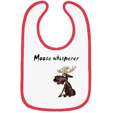 Discover Moose whisperer Bibs