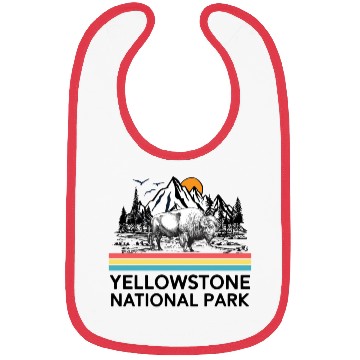 Discover Vintage YStone National Park Bibs