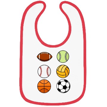 Discover Sports Balls Bibs